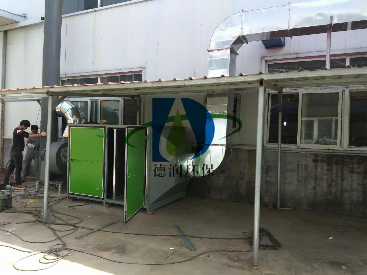 莘縣新星油脂有限公司廢氣處理工程